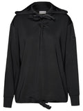 Moncler Black Viscose Hoodie Women