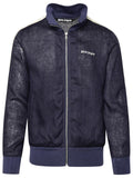 Palm Angels Blue Linen Sporty Jacket Men