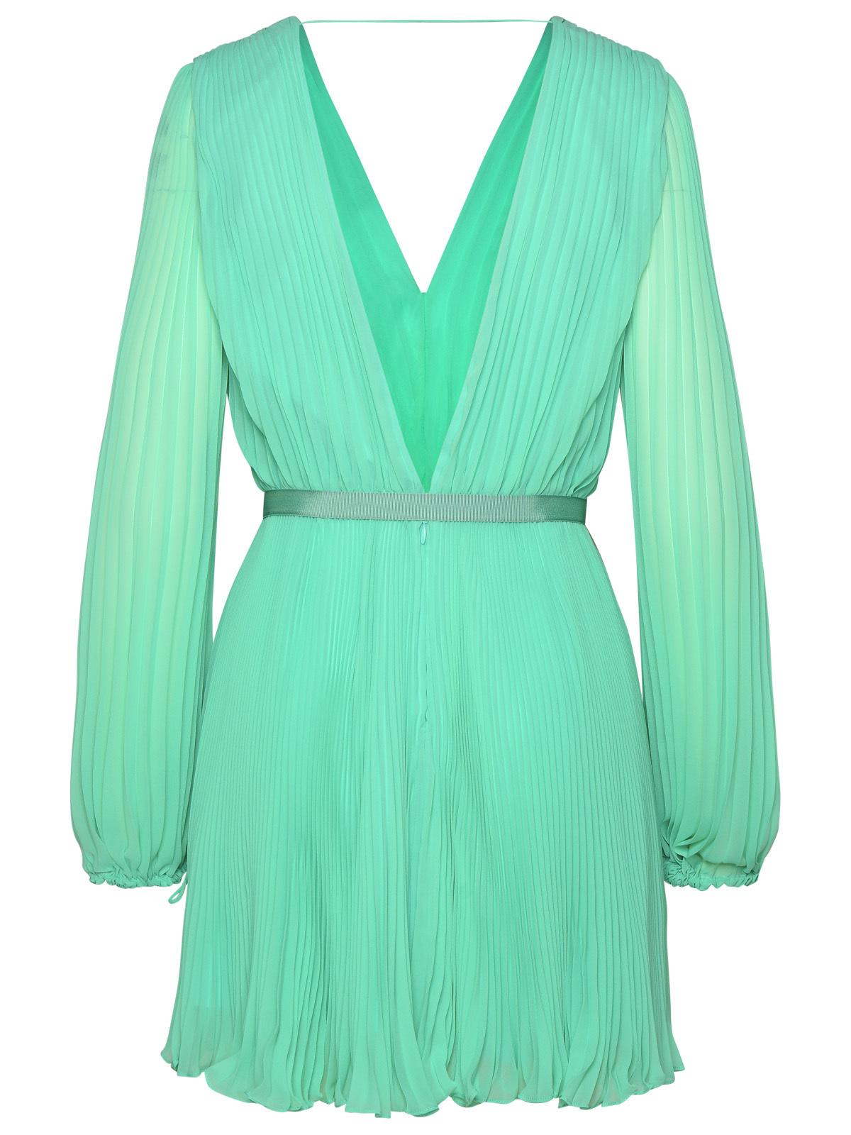 Max Mara 'Visita' Green Polyester Dress Women