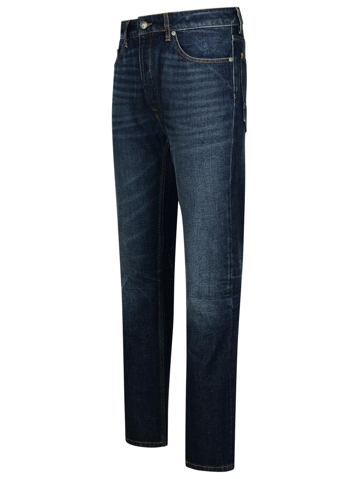 Palm Angels Blue Denim Jeans Men