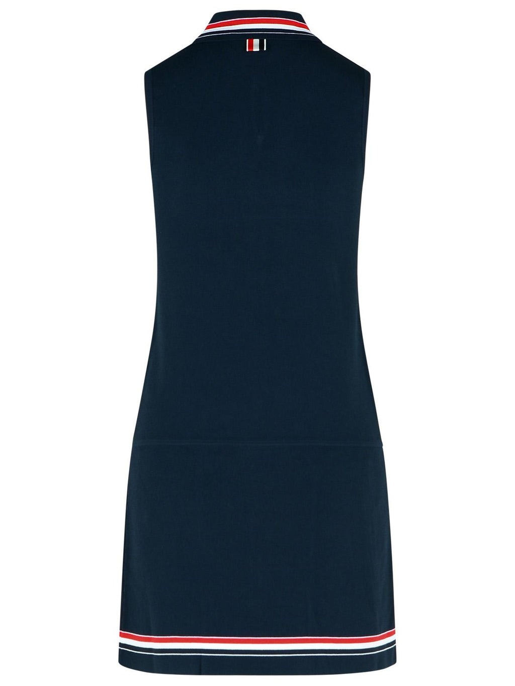 Thom Browne 'Tennis' Dress In Navy Viscose Blend Women