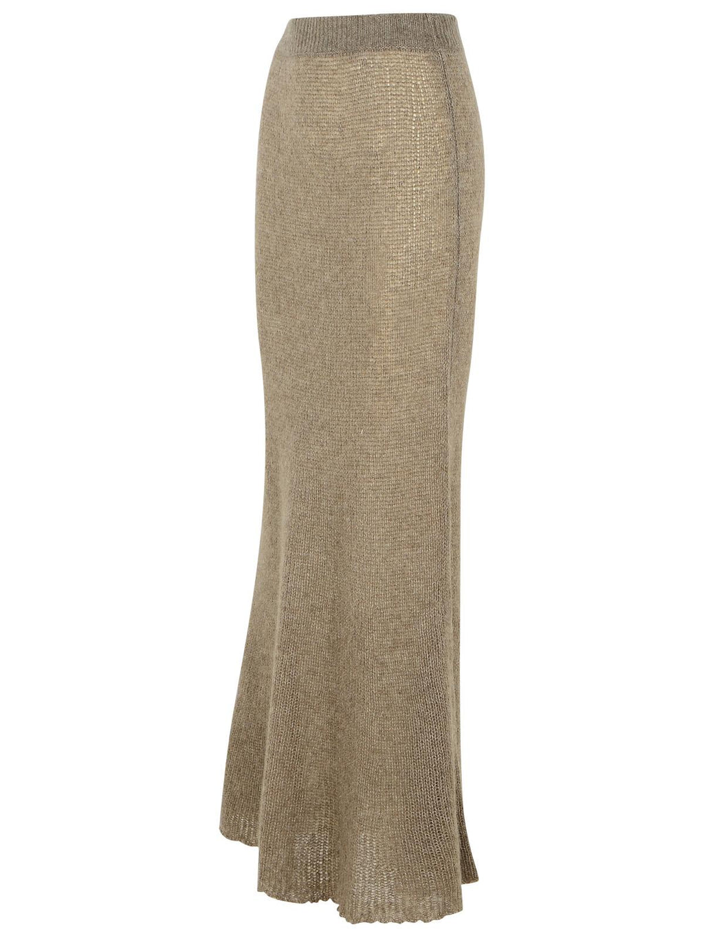 Lisa Yang 'Kelsy' Long Skirt In Brown Silk Blend Women
