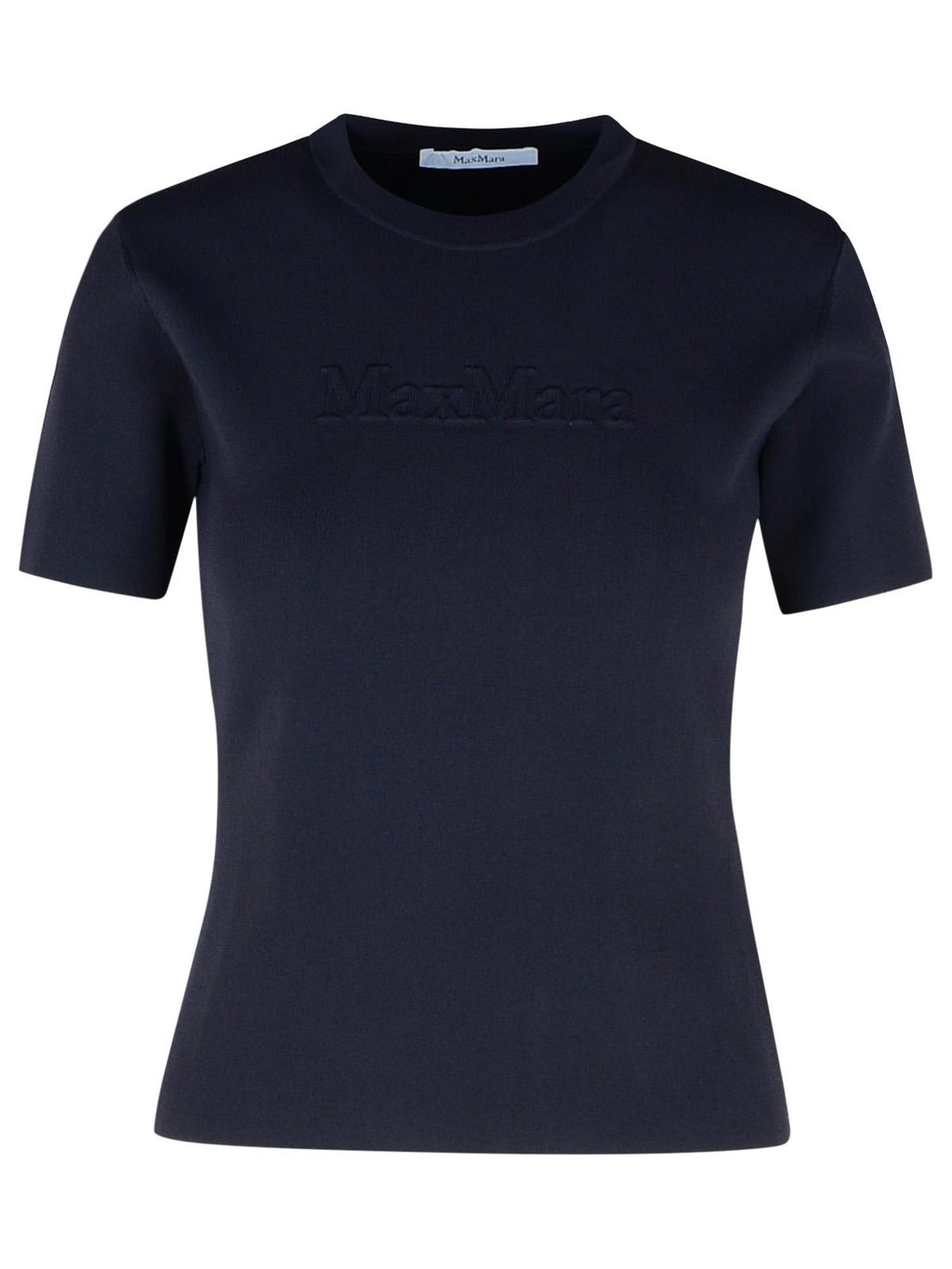 Max Mara 'Segale' Black Viscose Blend T-Shirt Women