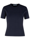 Max Mara 'Segale' Black Viscose Blend T-Shirt Women