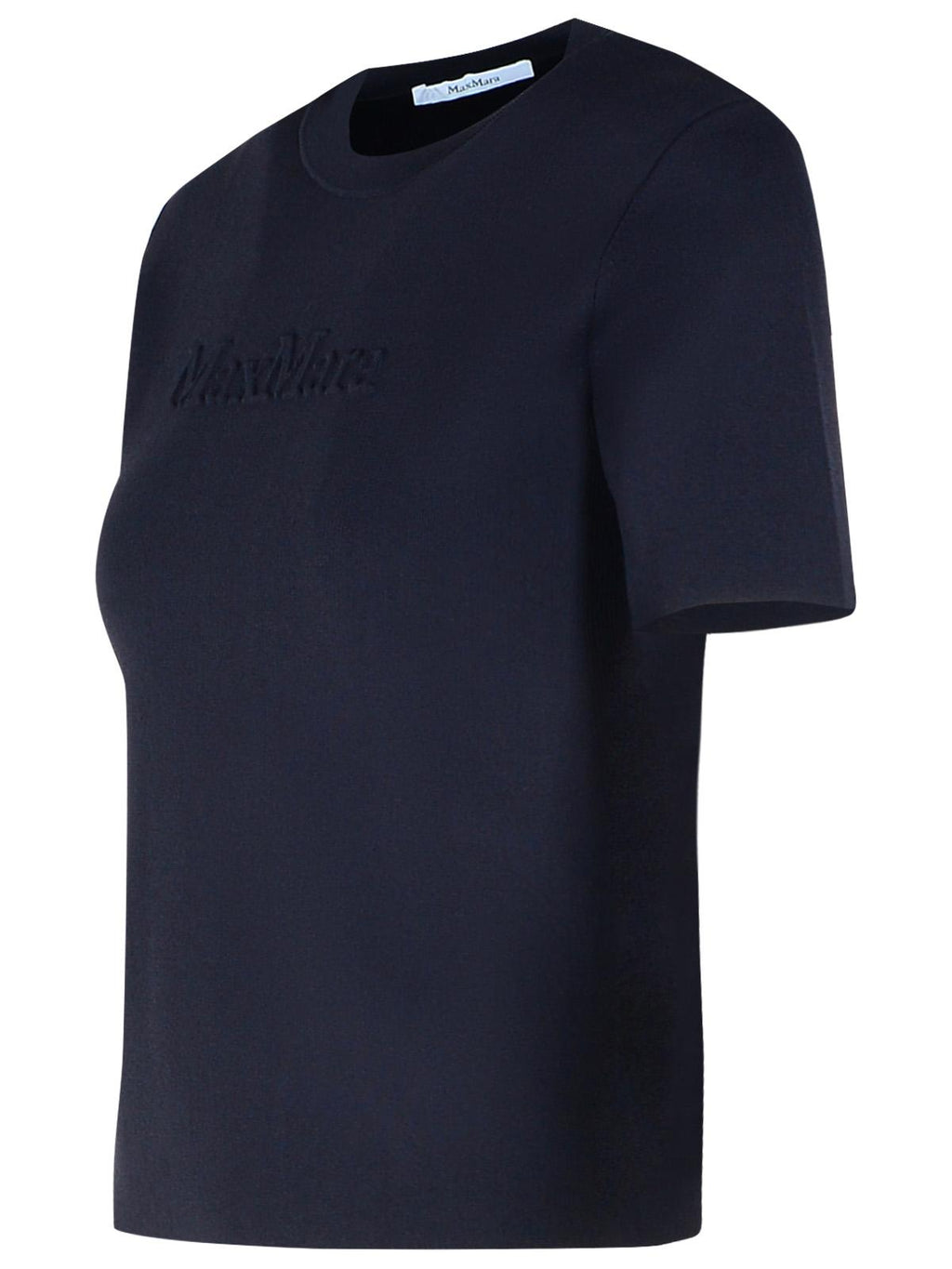 Max Mara 'Segale' Black Viscose Blend T-Shirt Women