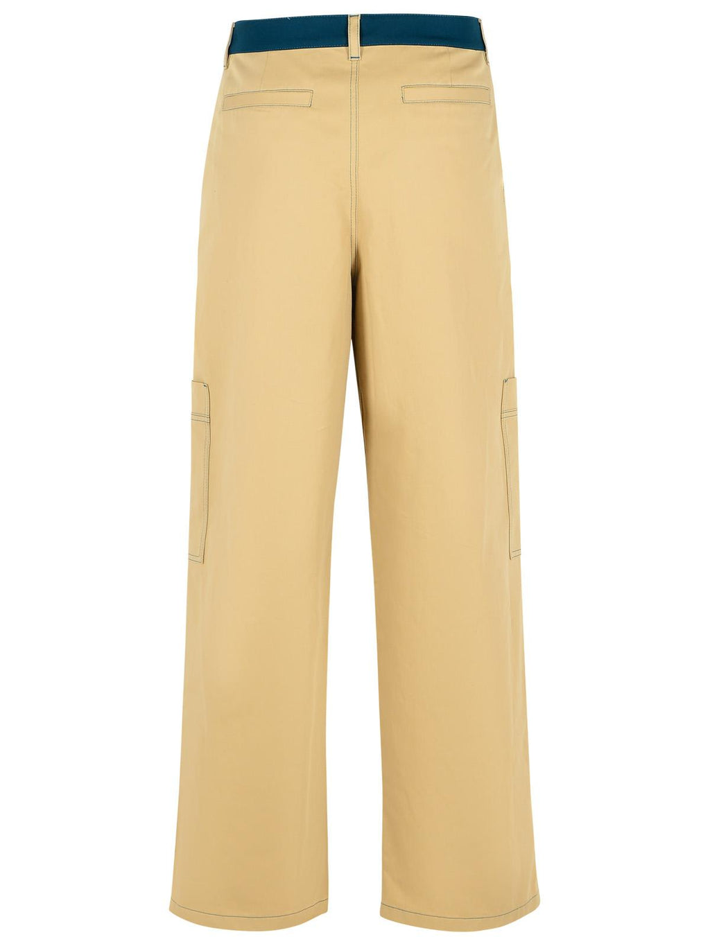 Off-White 'Cargo' Beige Cotton Pants Men