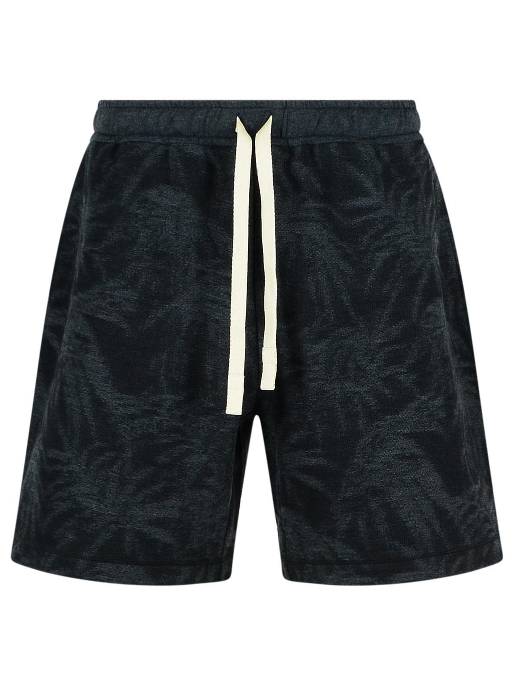 Palm Angels Black Cotton Bermuda Shorts Men