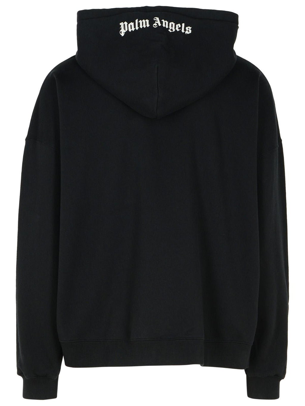 Palm Angels Black Cotton Sweatshirt Men