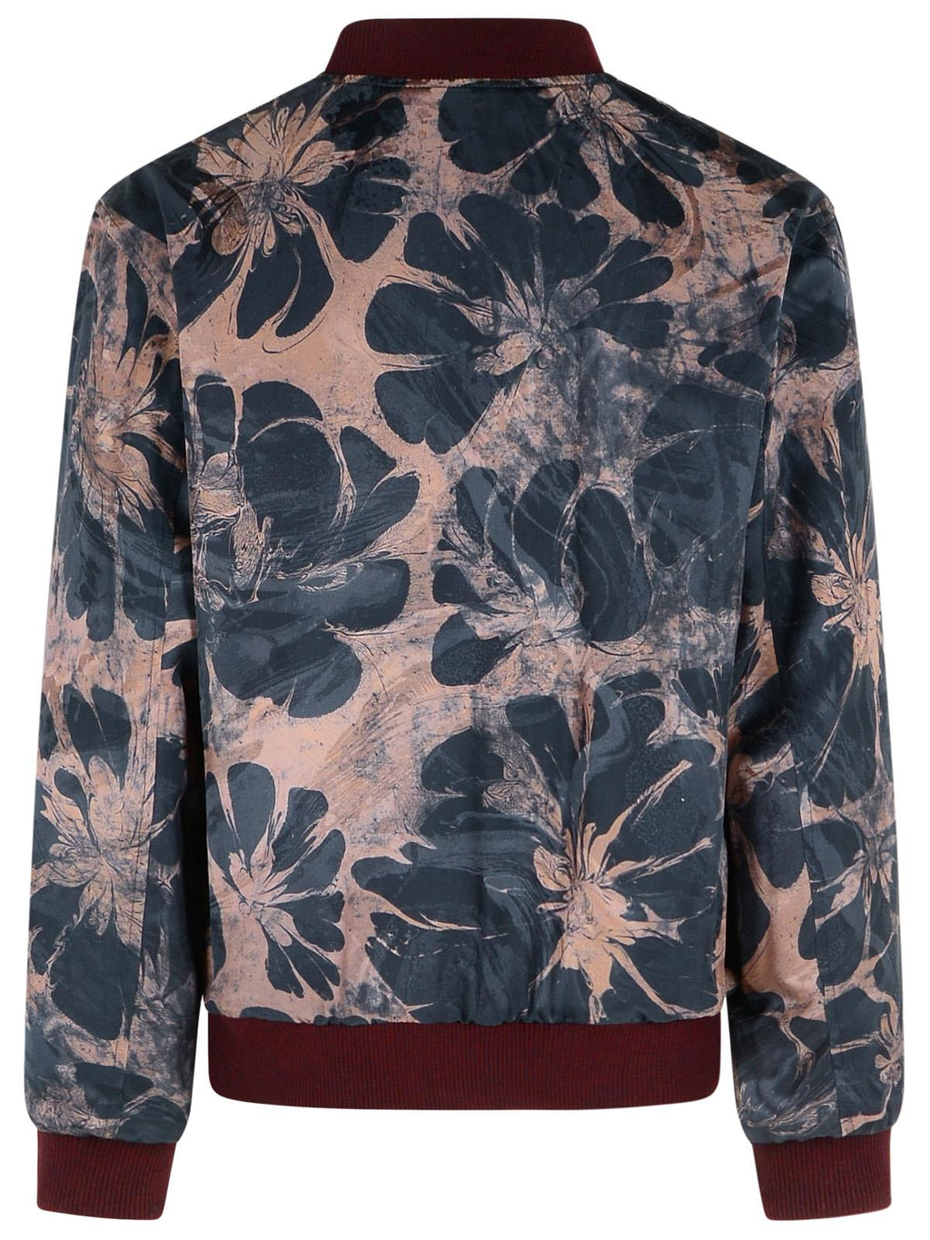 Dries Van Noten 'Volker' Navy Viscose Blend Jacket Men