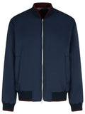 Dries Van Noten 'Volker' Navy Viscose Blend Jacket Men