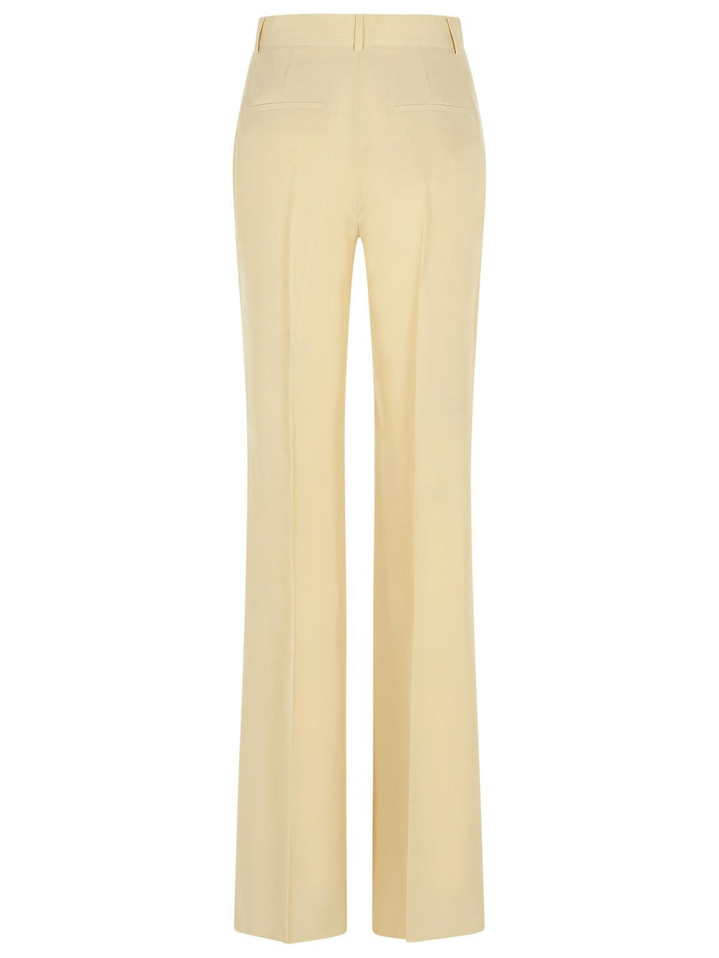 Sportmax 'Orario' Ivory Viscose Trousers Women