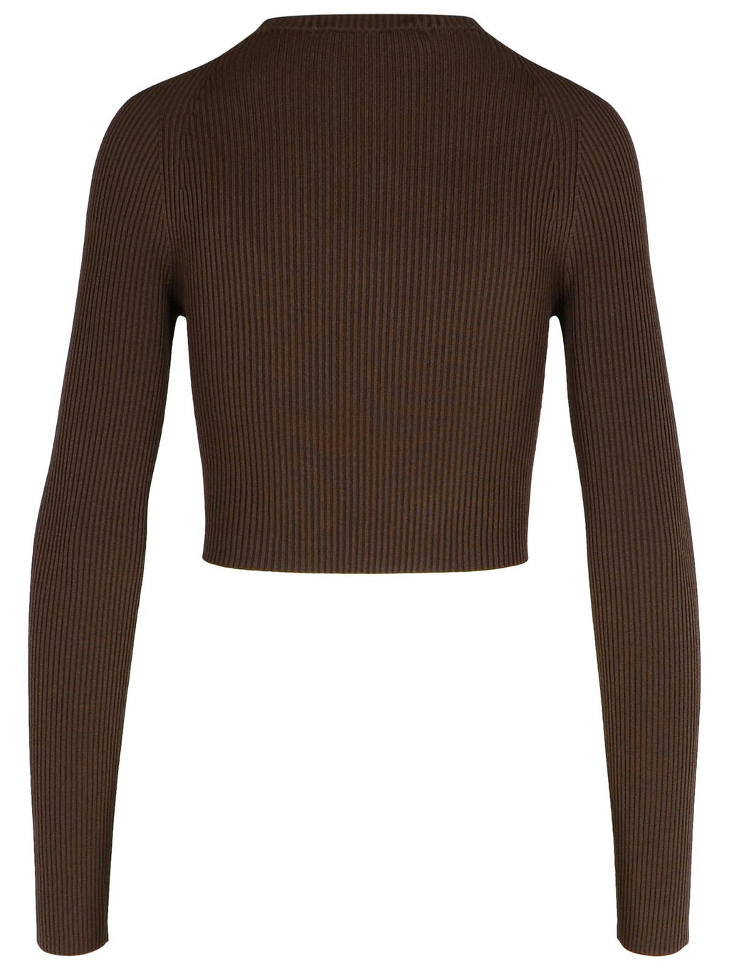Max Mara 'Ala' Brown Viscose Blend Sweater Women