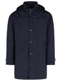 Fay 'Morning' Navy Polyester Parka Men