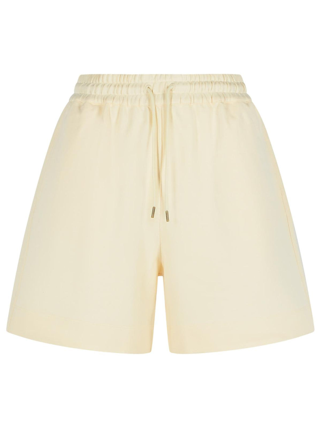 Moncler Cream Cotton Shorts Women