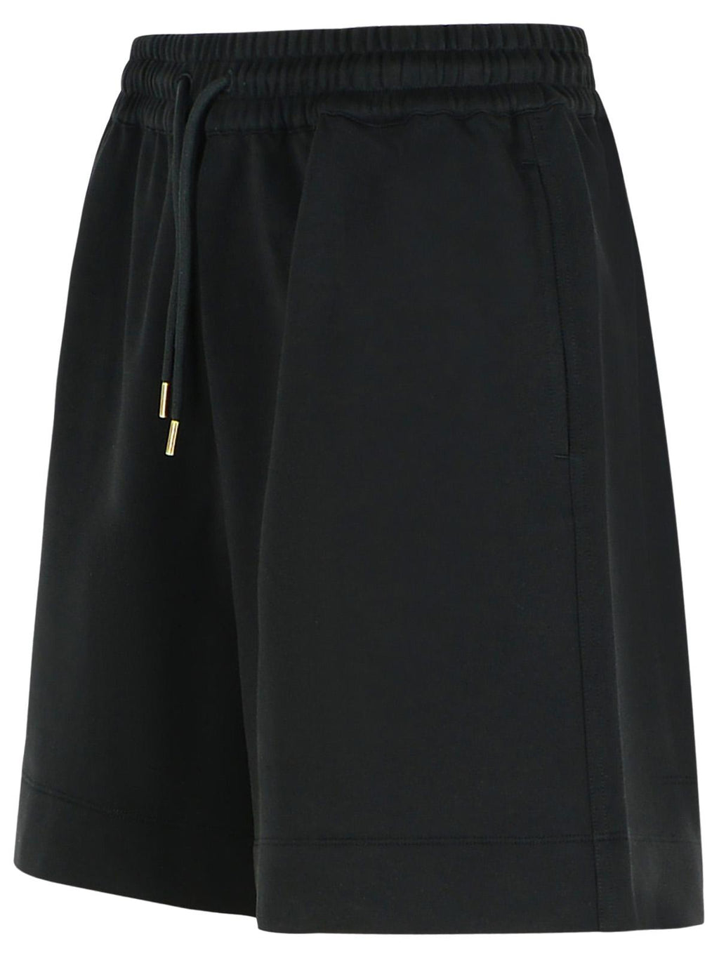 Moncler Black Cotton Shorts Women