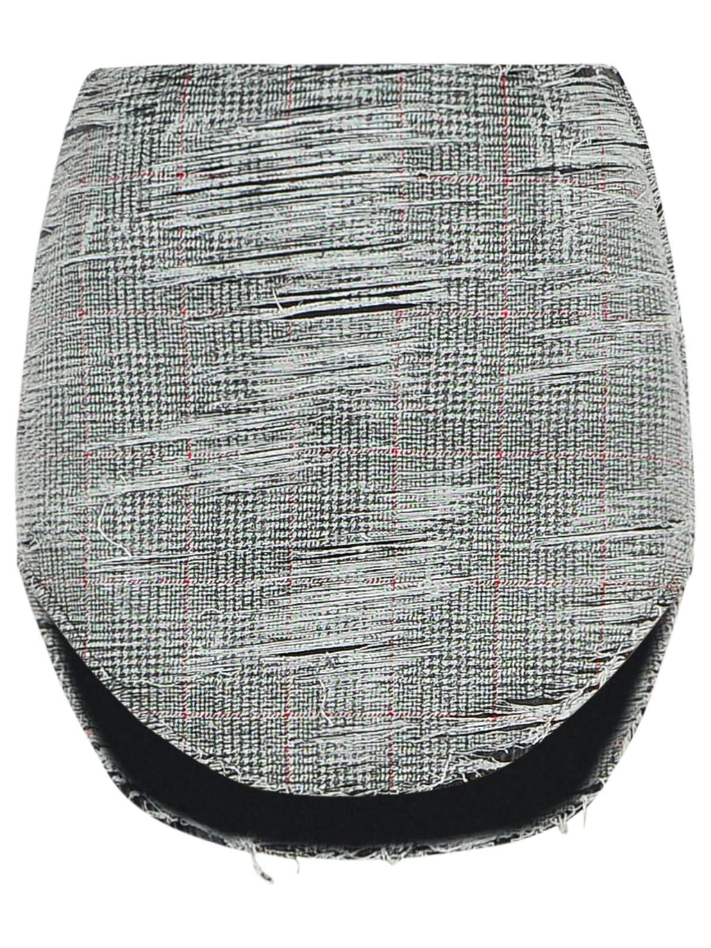 Diesel 'Ada' Grey Cotton Miniskirt Women