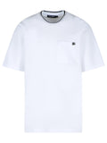 Dolce & Gabbana White Cotton Piquet T-Shirt Men