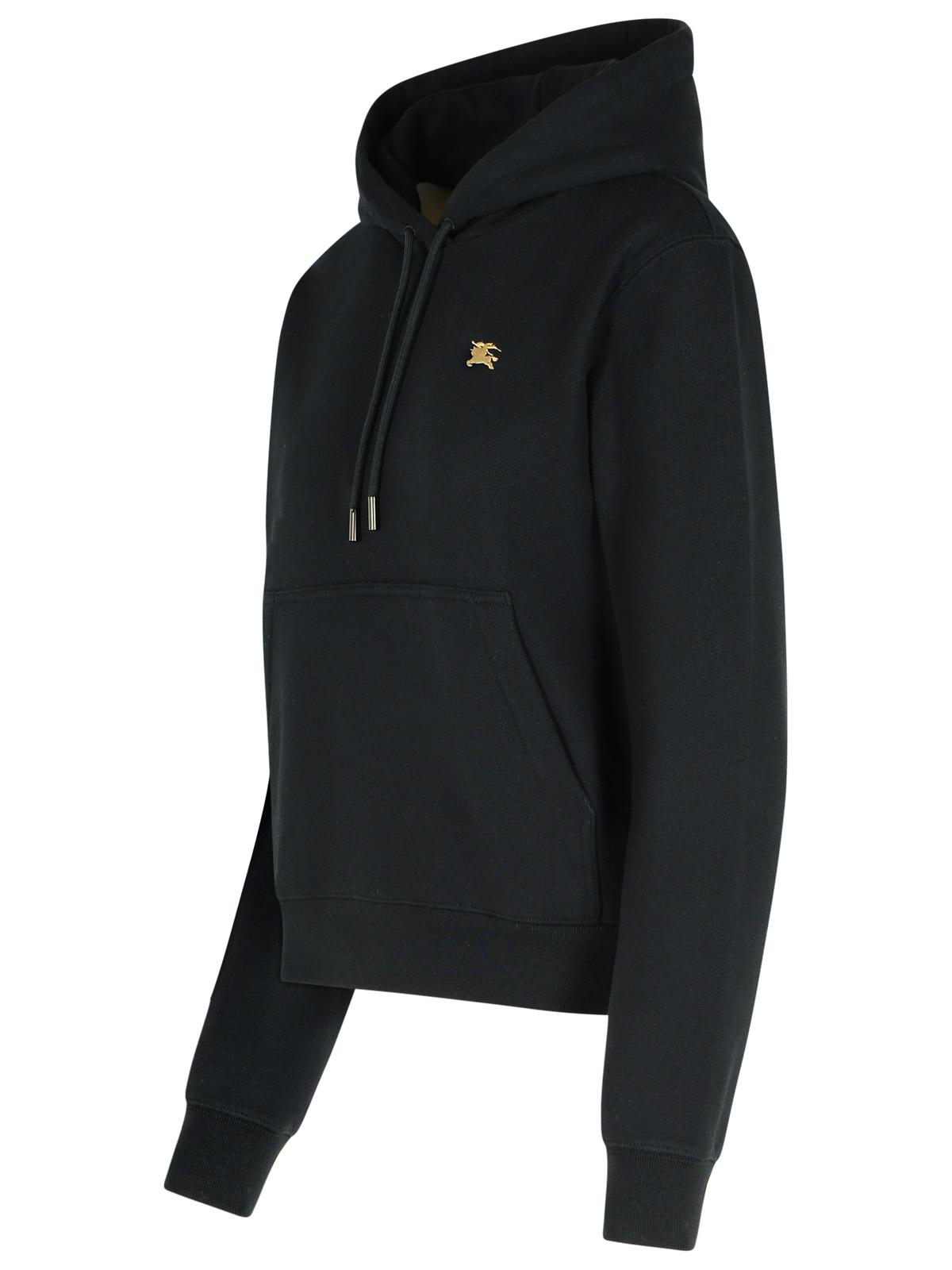 Burberry 'Harriet' Black Cotton Sweatshirt Women