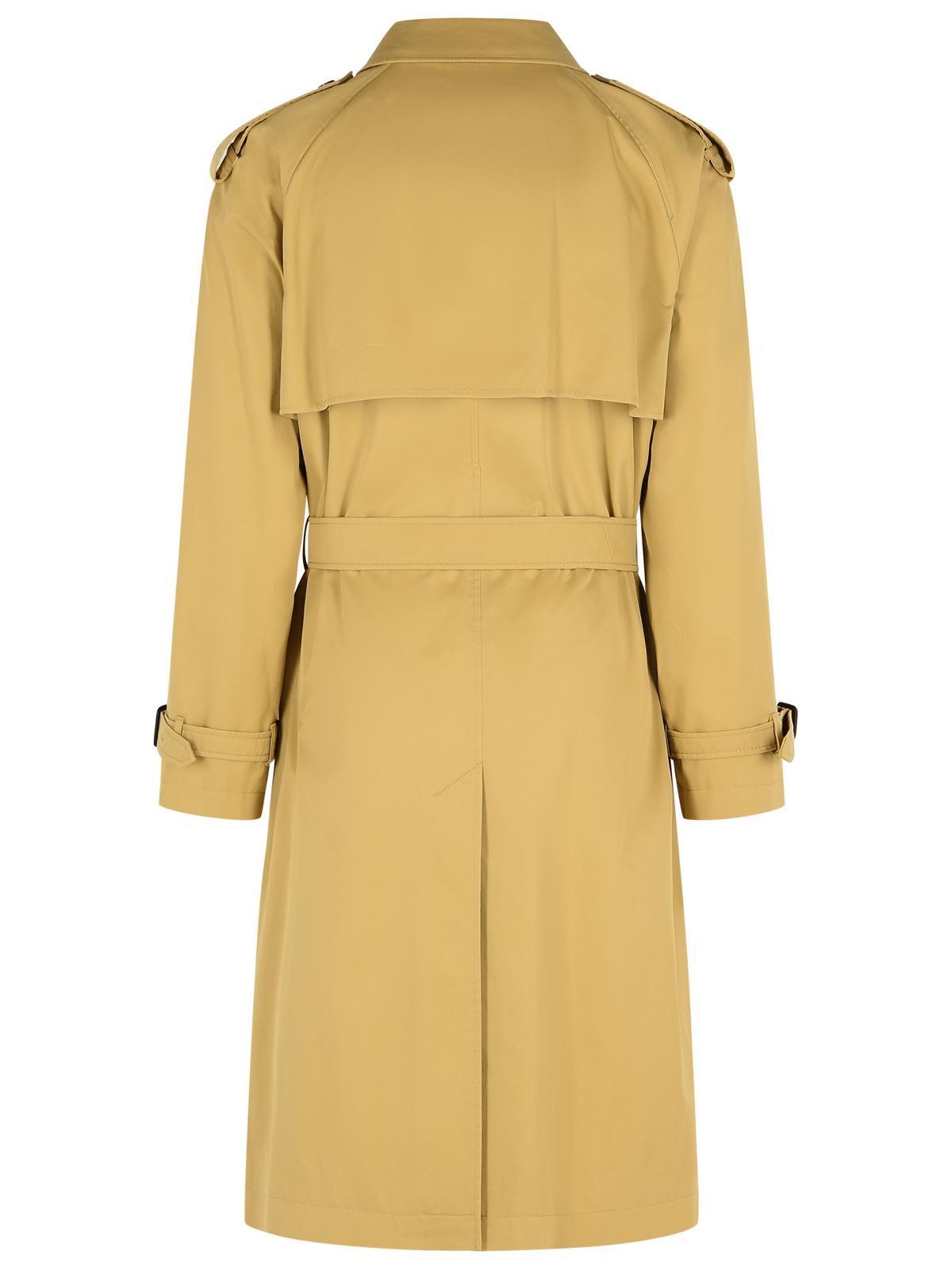 Burberry 'Highbury' Beige Cotton Trench Coat Men