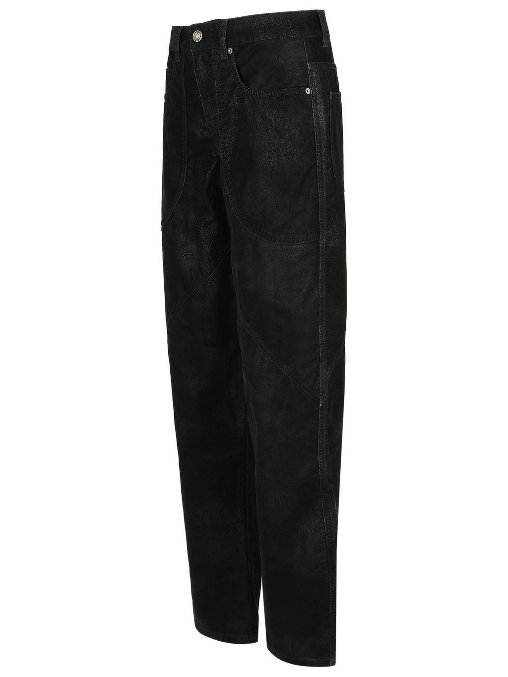 Isabel Marant Etoile 'Kelvina' Black Faux Leather Pants Women