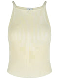 Courreges Ivory Viscose Blend Top Women