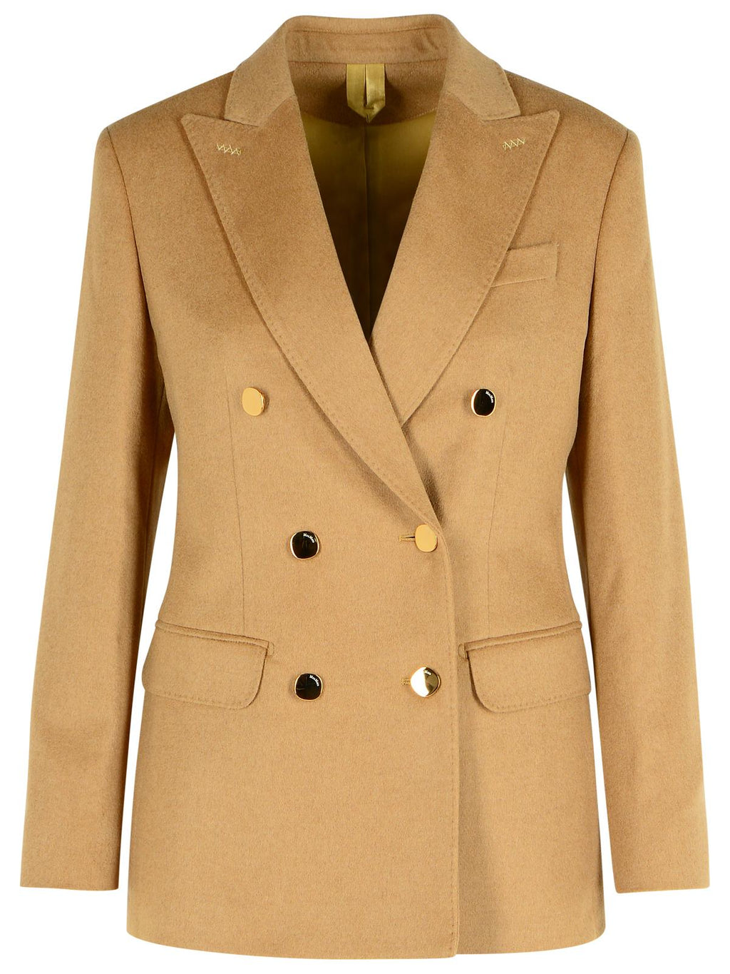 Max Mara 'Pesche' Beige Camel Blazer Women