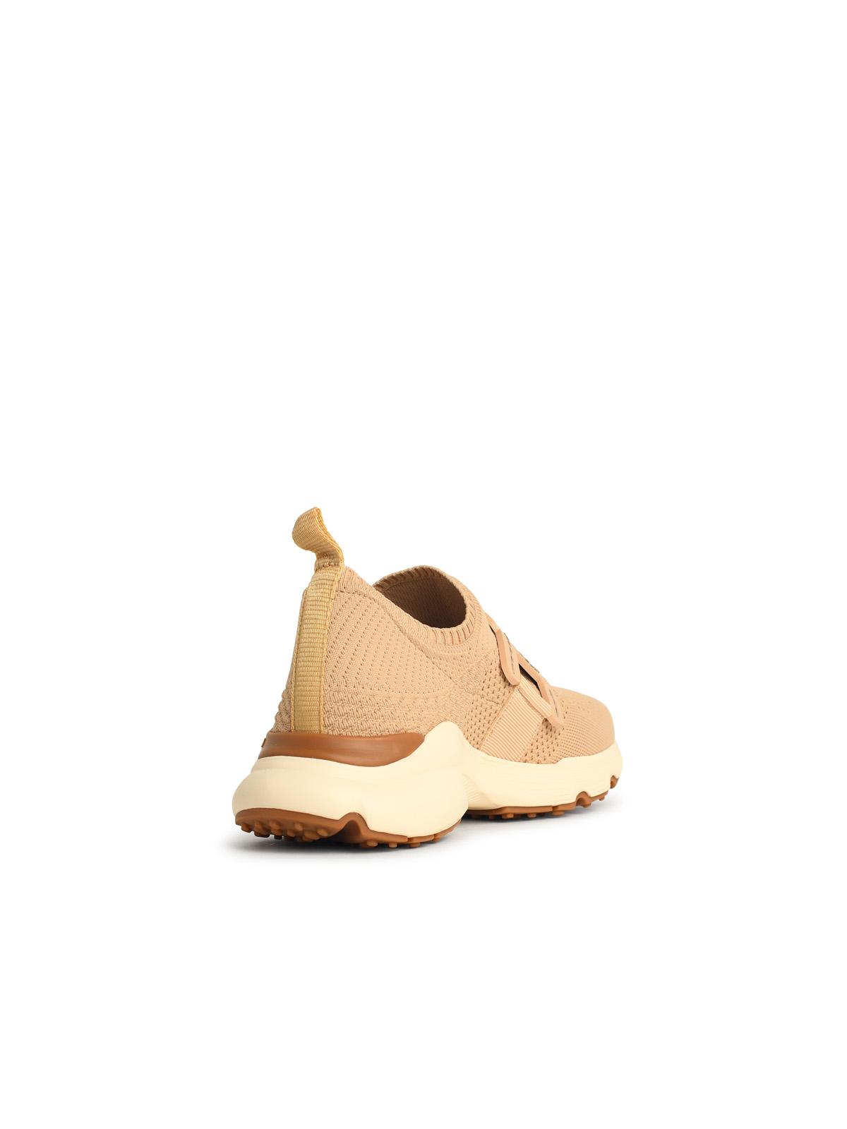 Tod's 'Kate' Sneakers In Beige Technical Fabric Women