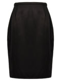 Saint Laurent Women Satin Skirt