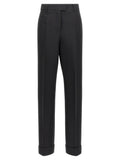 Ferragamo Women Stretched Pleated Trousers