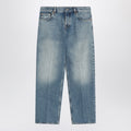 Gucci Straight Light Blue Jeans With Faded Effect Women