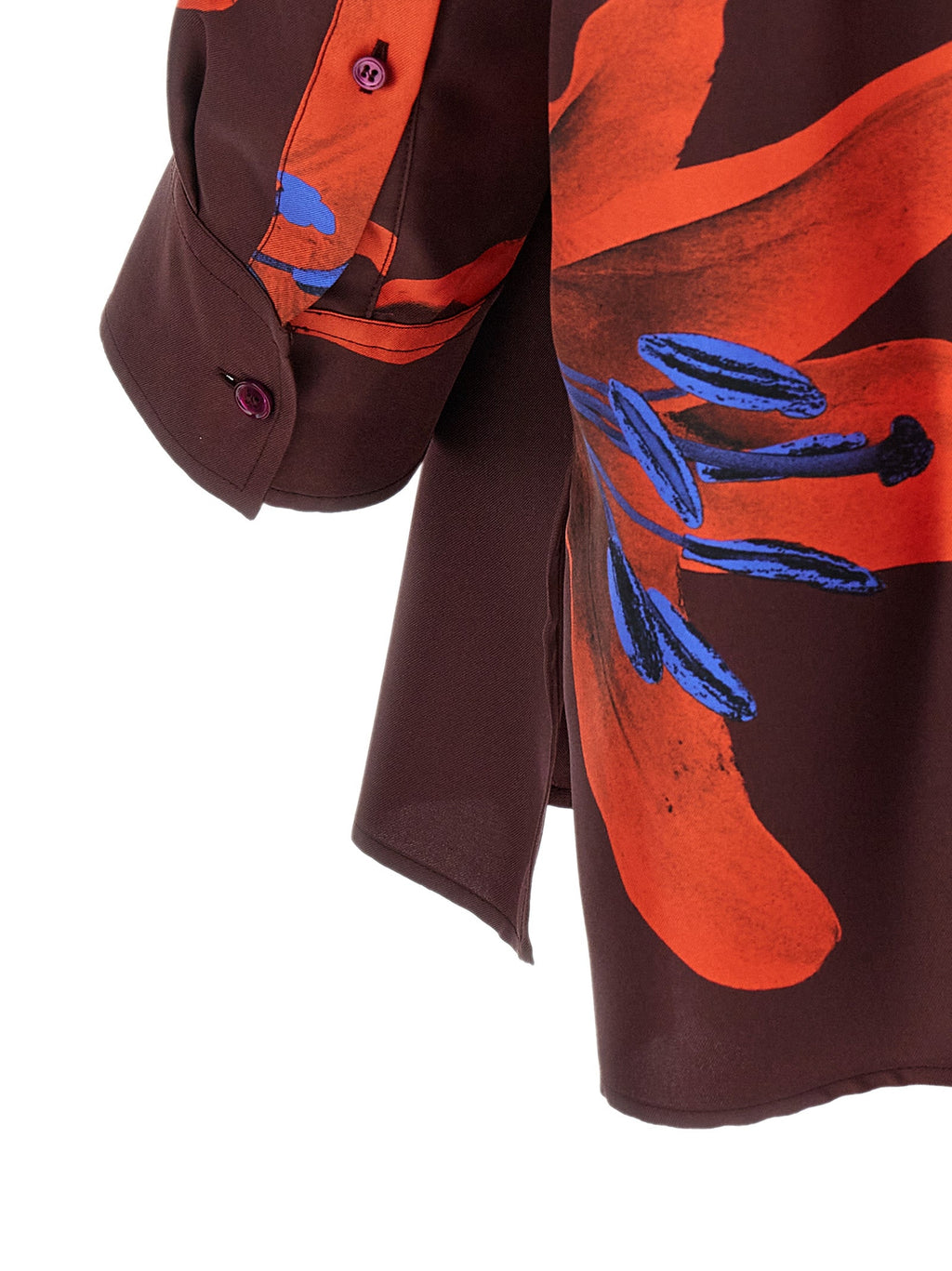 Mcqueen Women 'Flame Lily' Shirt