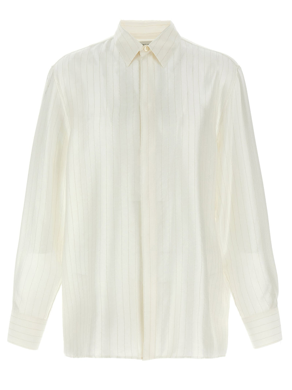 Saint Laurent Men Striped Shirt