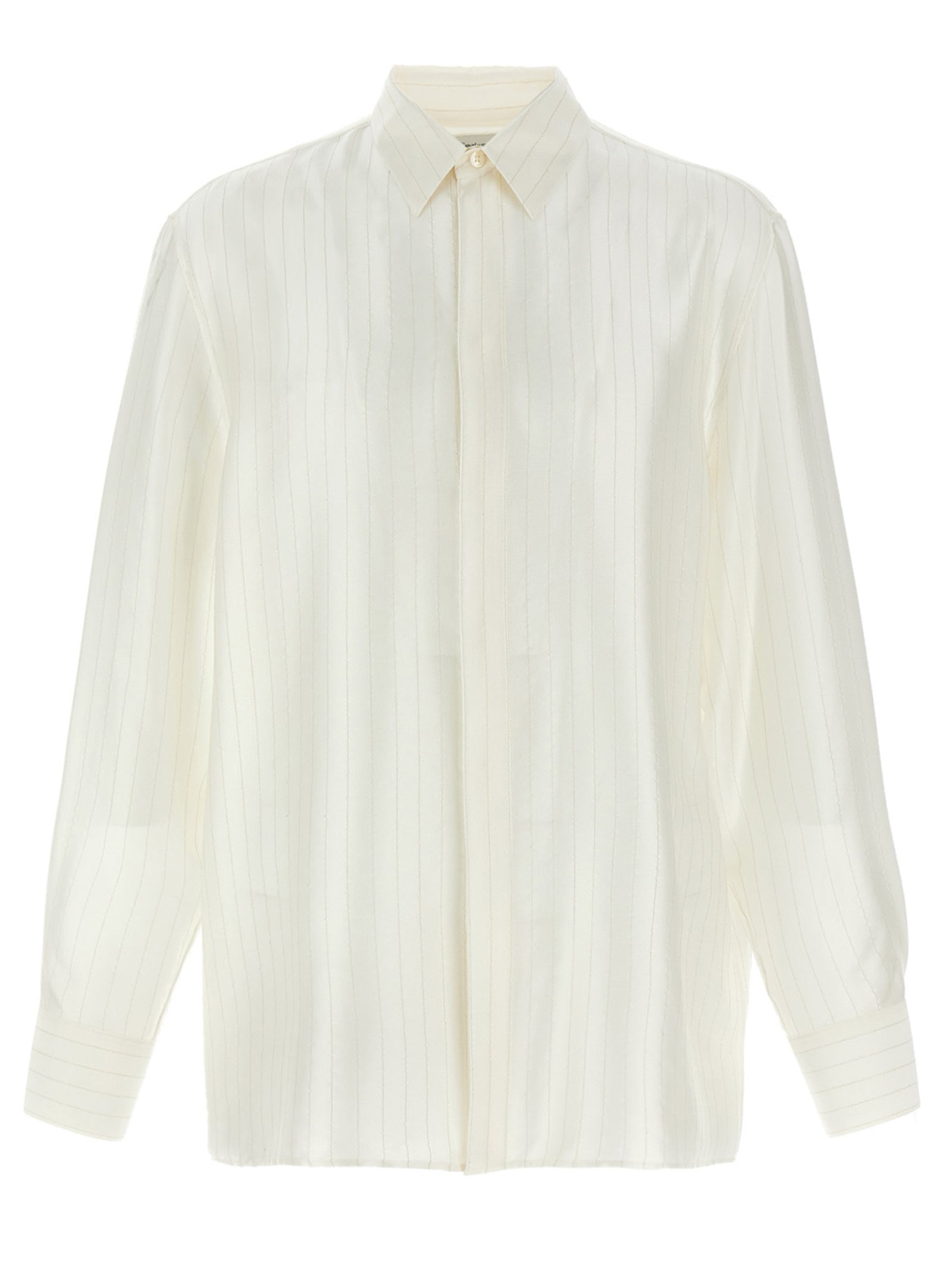 Saint Laurent Men Striped Shirt