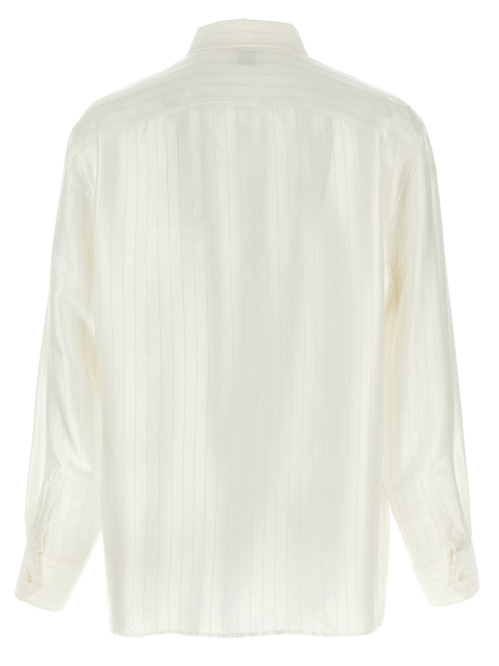 Saint Laurent Men Striped Shirt