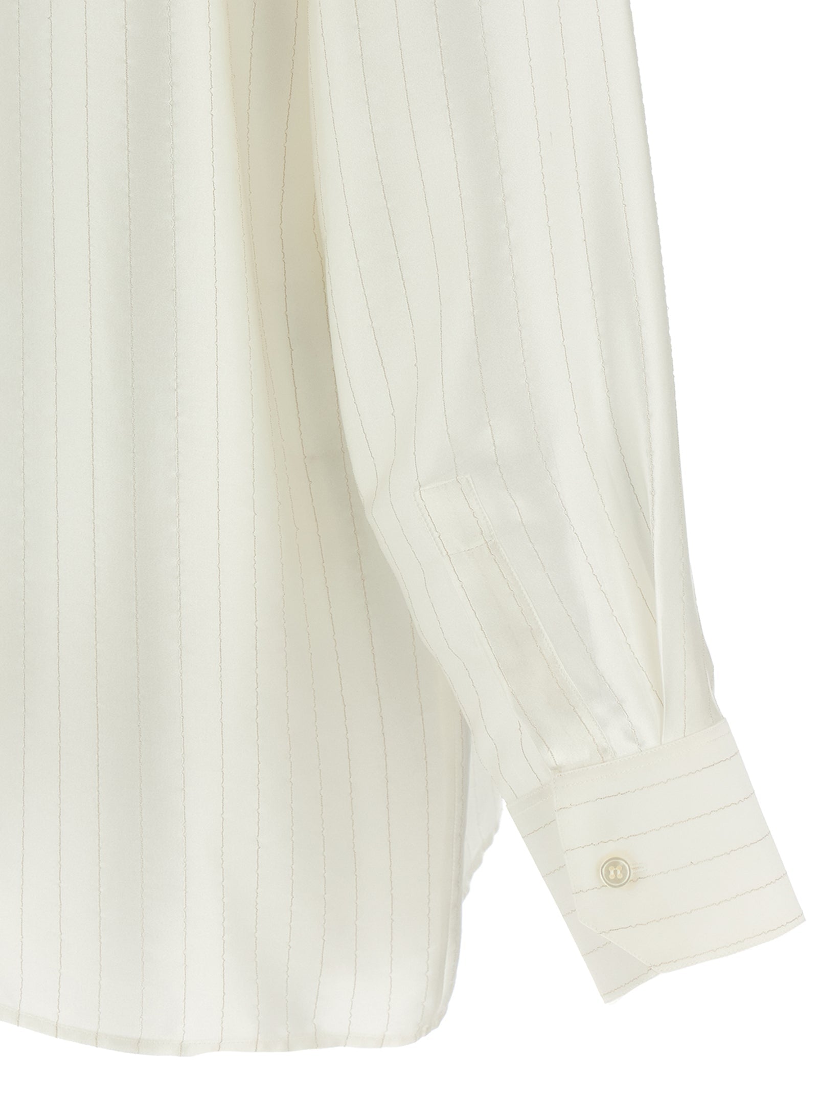 Saint Laurent Men Striped Shirt