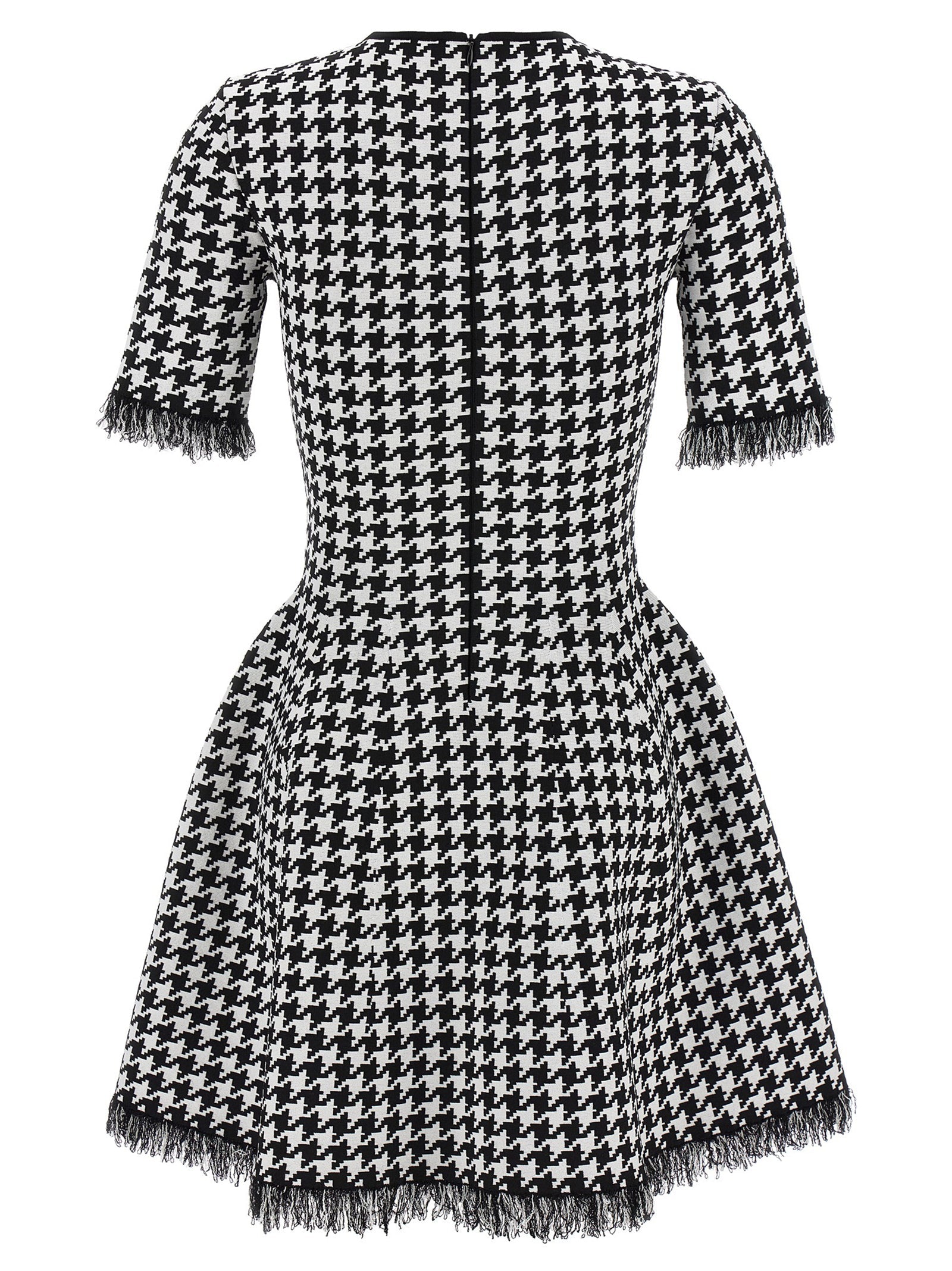 Mcqueen Women Houndstooth Dress