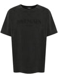 Balmain Men T-Shirt With Vintage Balmain Embroidery