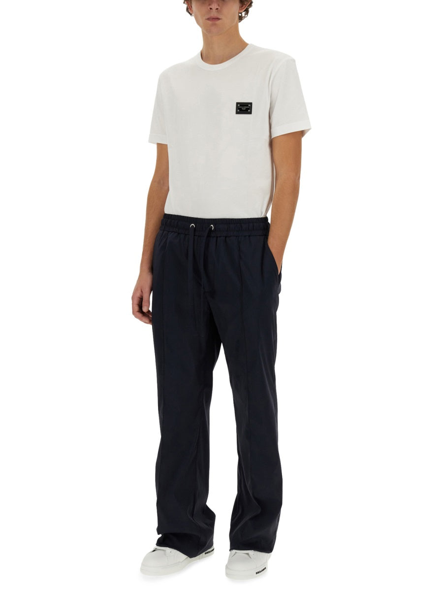 Dolce & Gabbana Men Nylon Pants