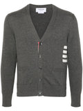 Thom Browne Men V-Neck Cardigan