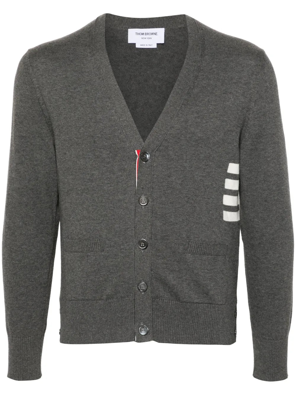 Thom Browne Men V-Neck Cardigan