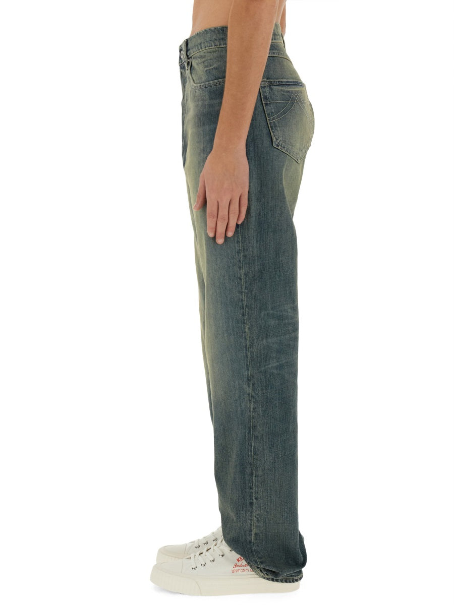 Kenzo Men Asagao Straight Jeans 'Kenzo Creations'