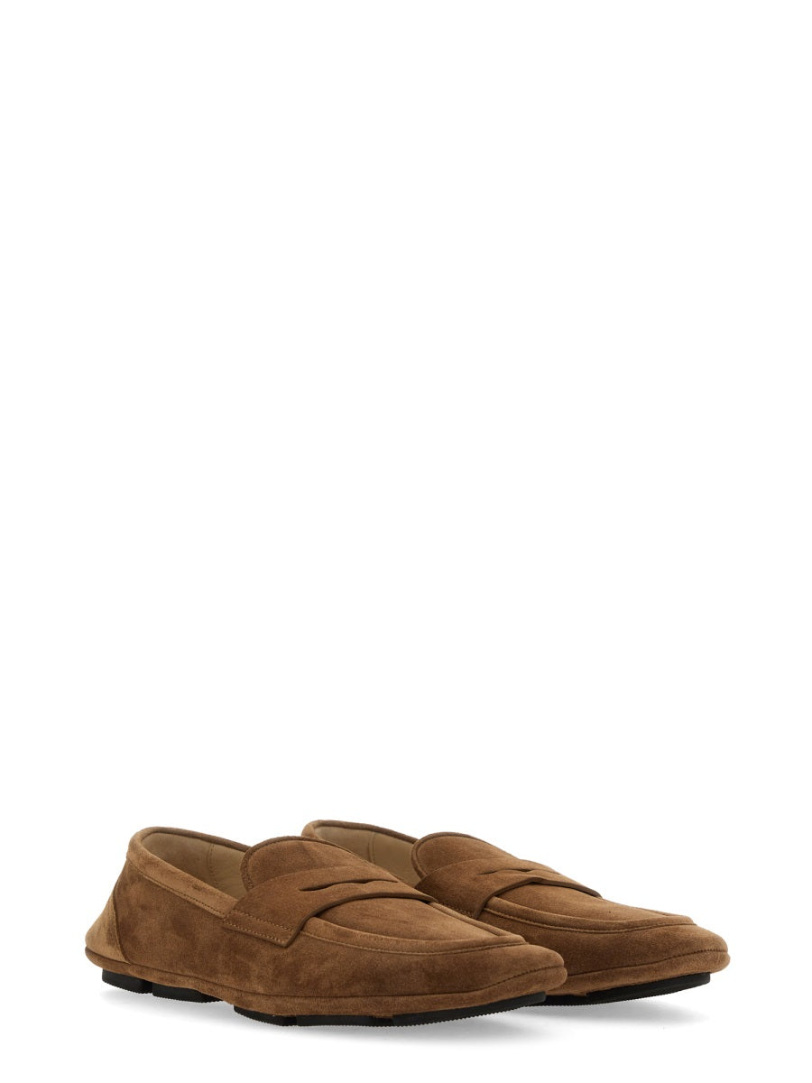 Dolce & Gabbana Men Leather Drivers