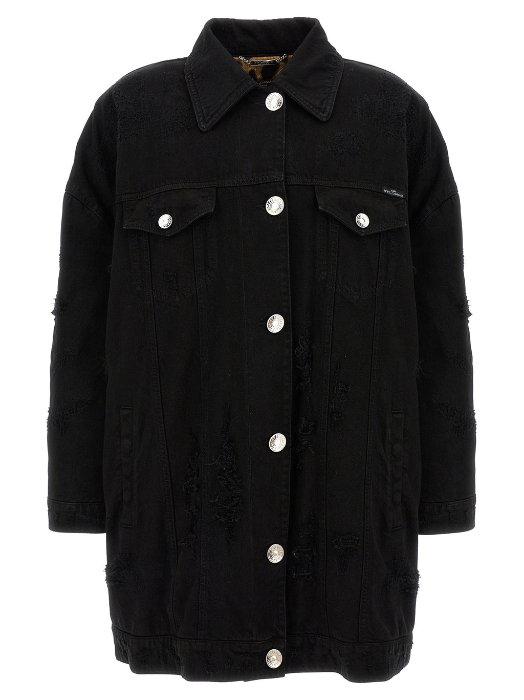 Dolce & Gabbana Women Denim Long Jacket