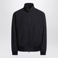 Fear Of God Navy Blue Wool Jacket With Zip Men