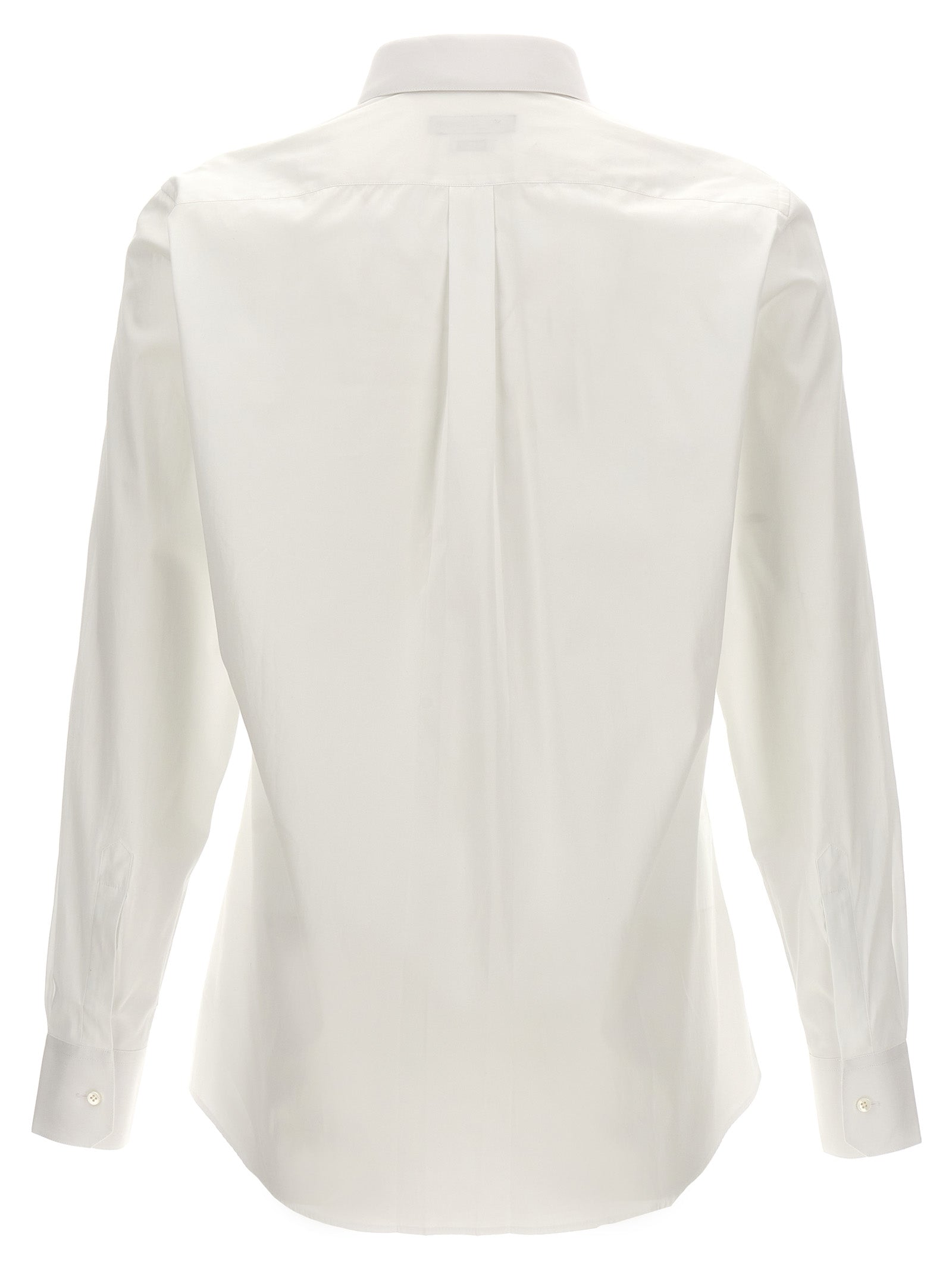 Dolce & Gabbana Men Logo Embroidery Shirt