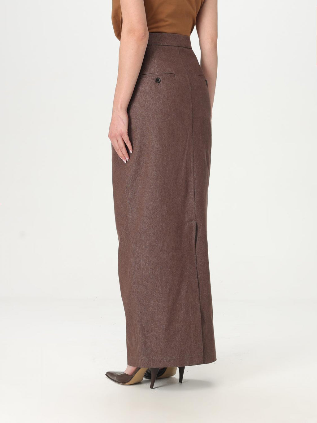 Max Mara Skirt Woman Brown