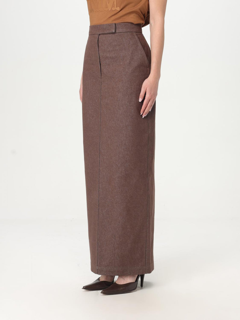 Max Mara Skirt Woman Brown