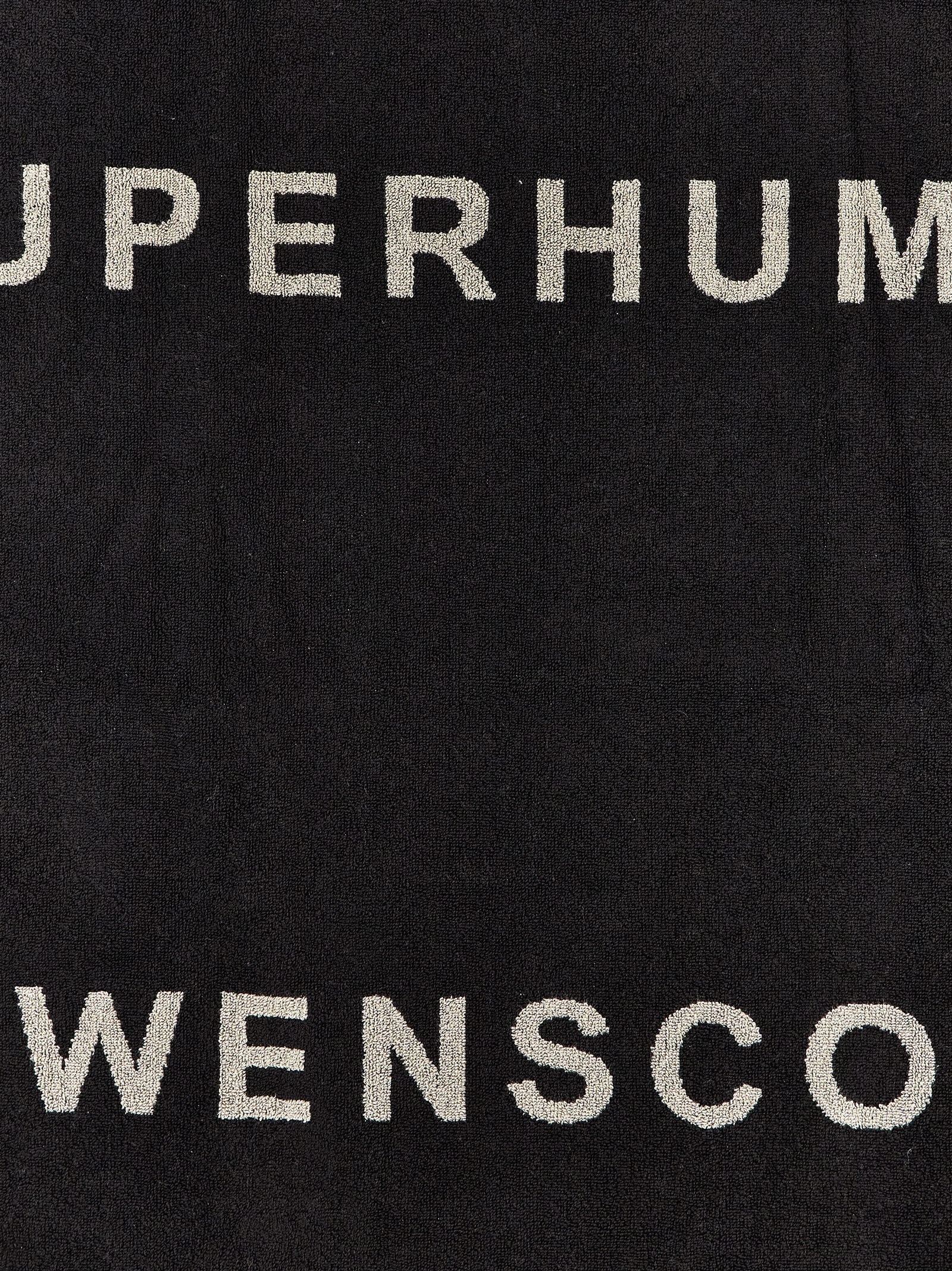 Rick Owens Men Beach Towel Written