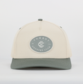 Two Tone Cotton Hat Green