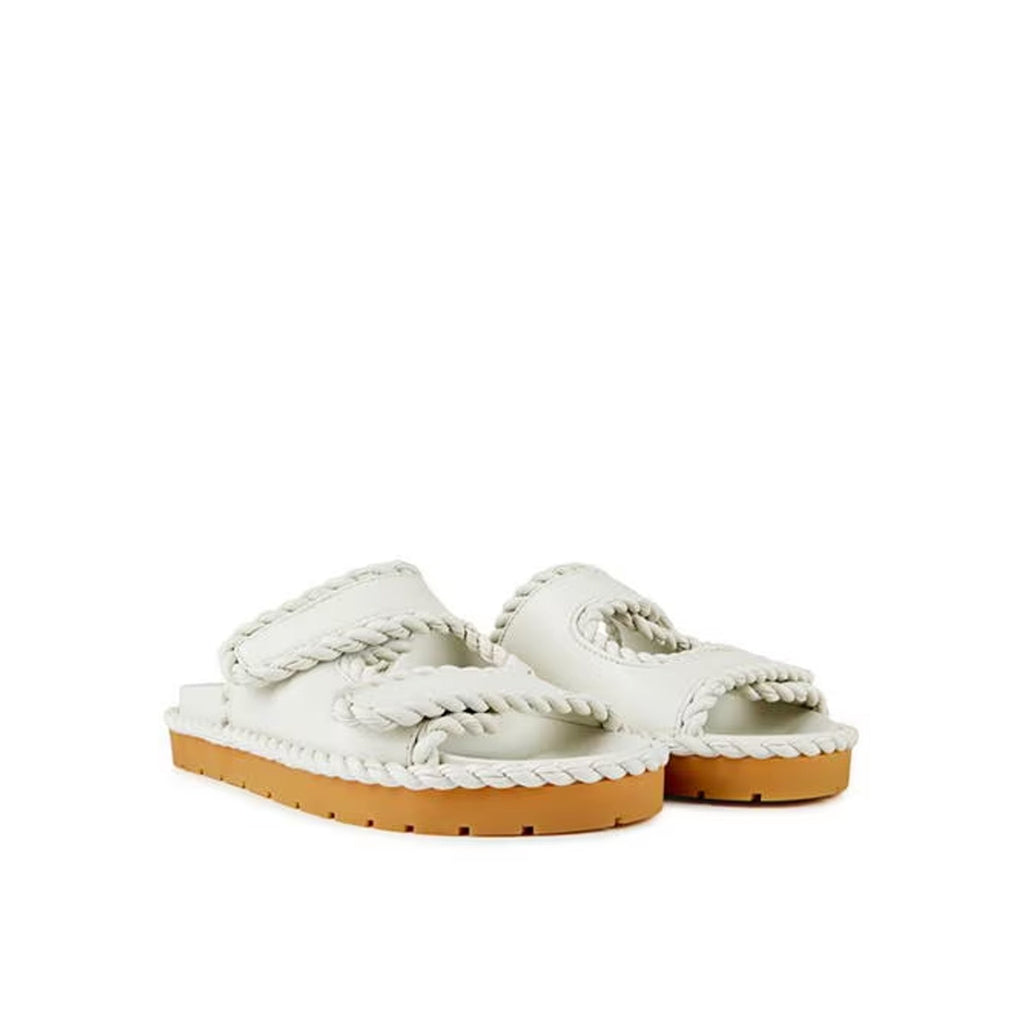Bottega Veneta Jack Flat Mule Sandals Women